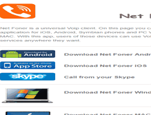 Tablet Screenshot of netfoner.com